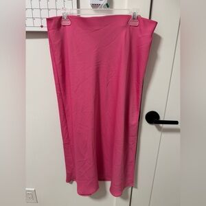 a new day Vibrant Pink Maxi Skirt